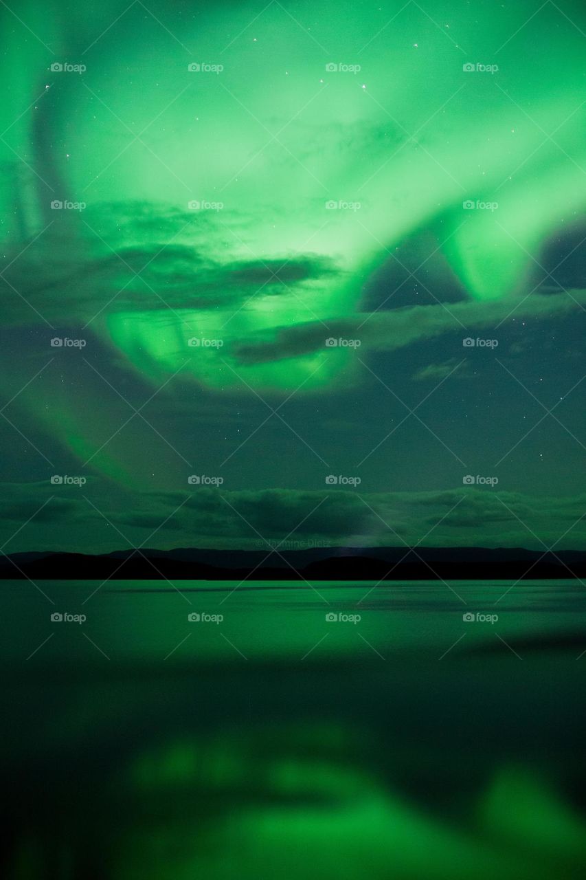 Northern lights in the North