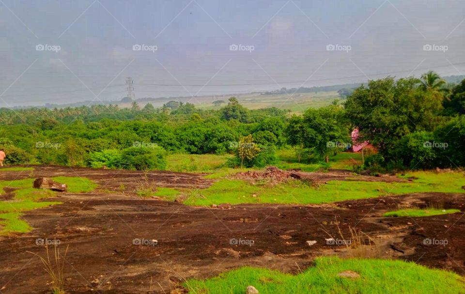 See the Dam no water shot from top of the hill
