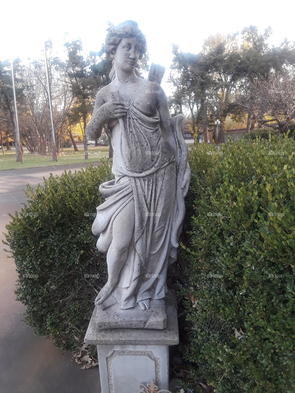 Stone Statue Of A Woman