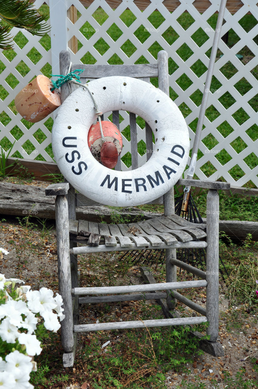 USS Mermaid Life Preserver