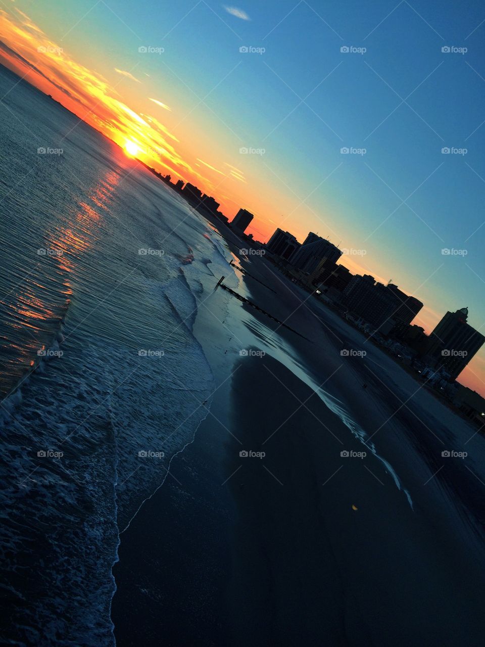 Atlantic City Sunset 
