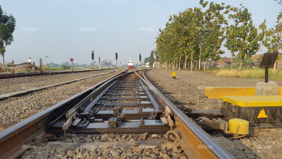 the train is ready to depart