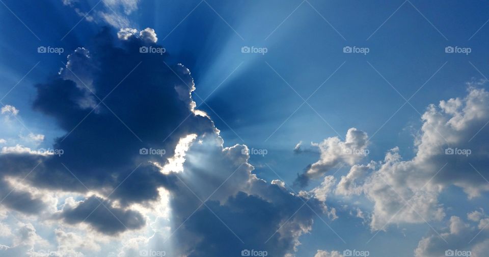 Background of cloudy sky