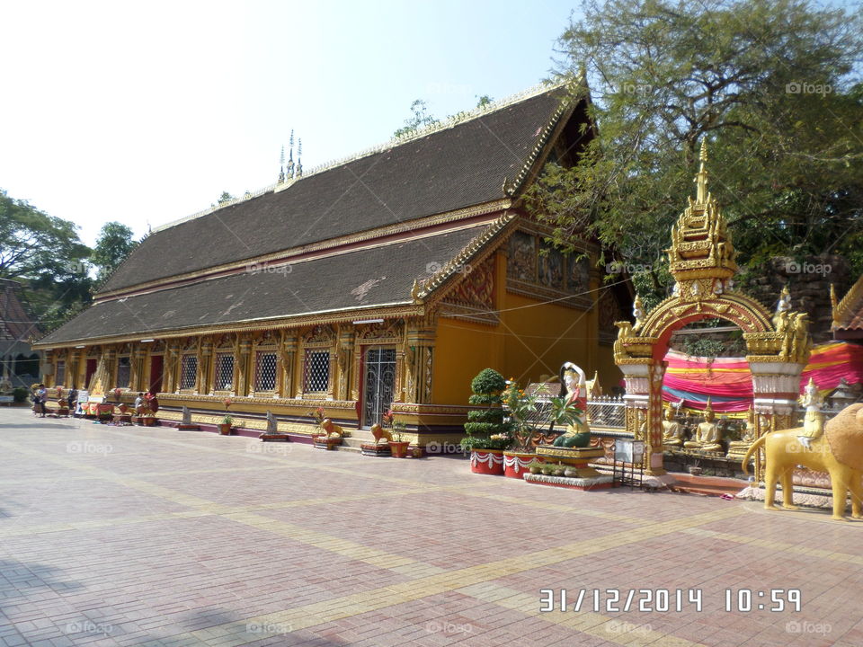 Wat simouang, Laos. Wat simouang, Simouang Temple, Laos