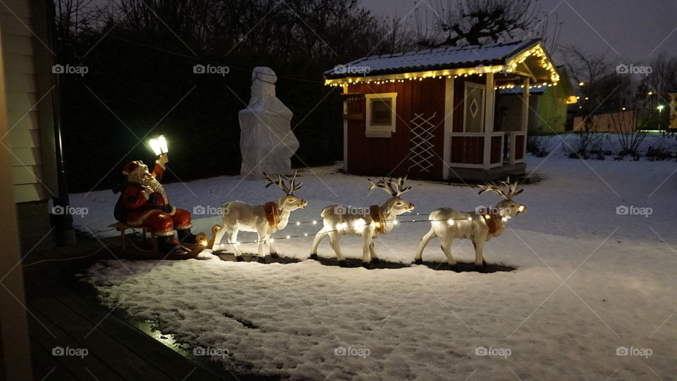 Santas reindeers