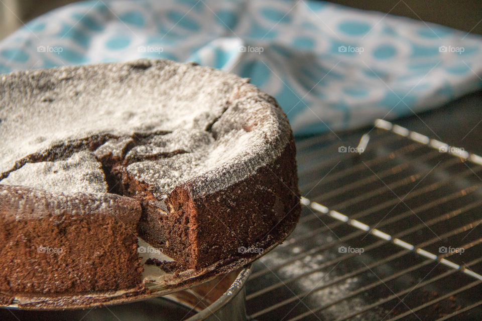 Chocolate flourless cake 