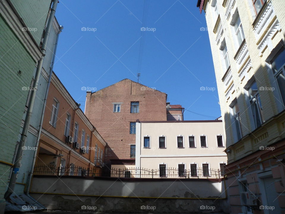 old courtyard of Kiev