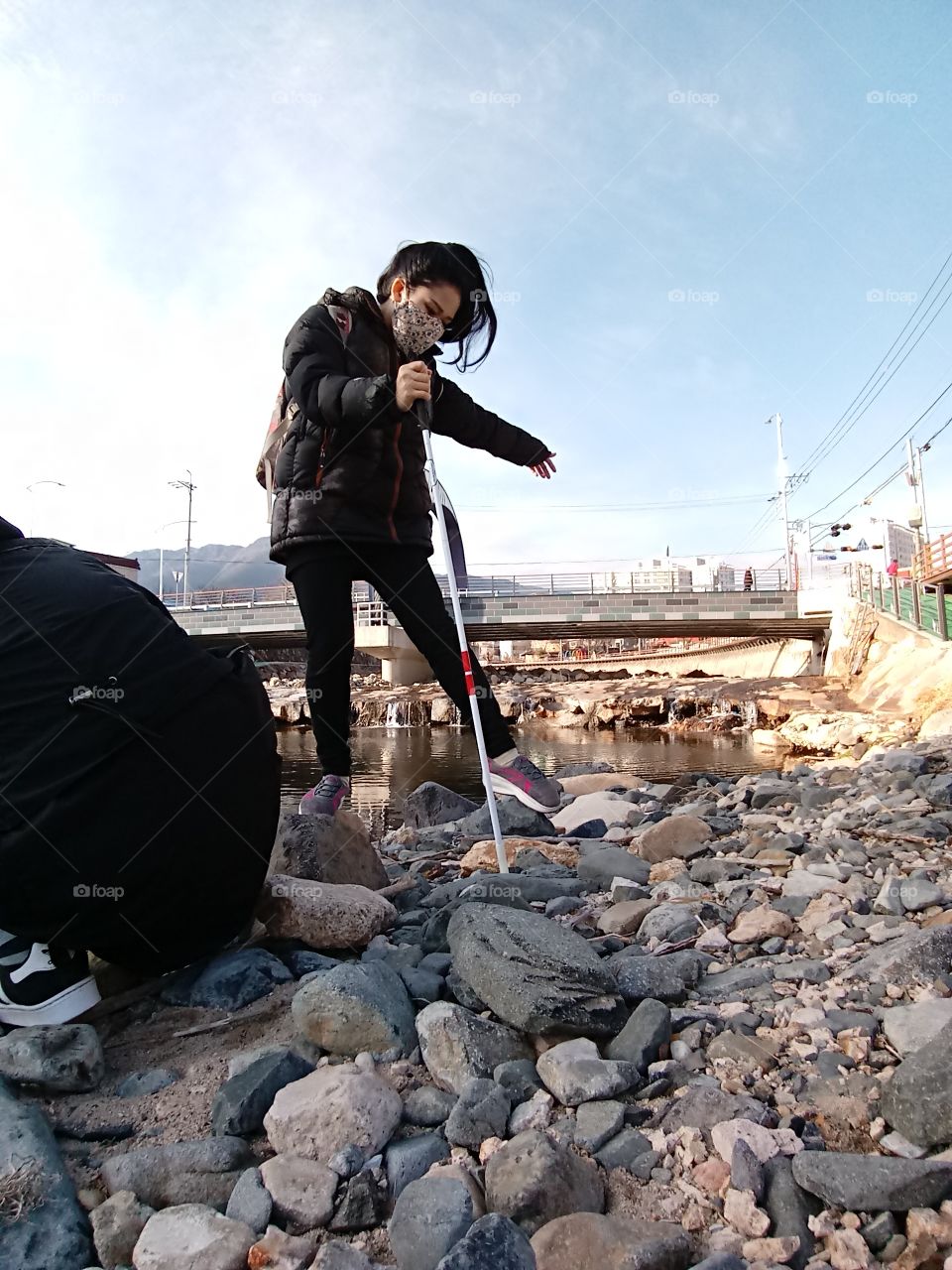 i got a very hard time walking with all this stones. just little mistakes it can cause danger.