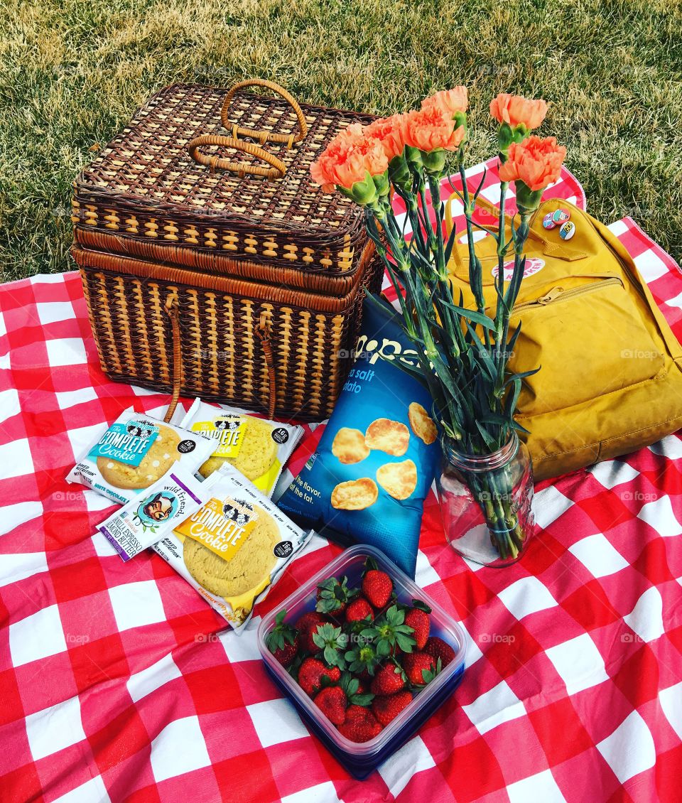Spring means vegan picnics!! 