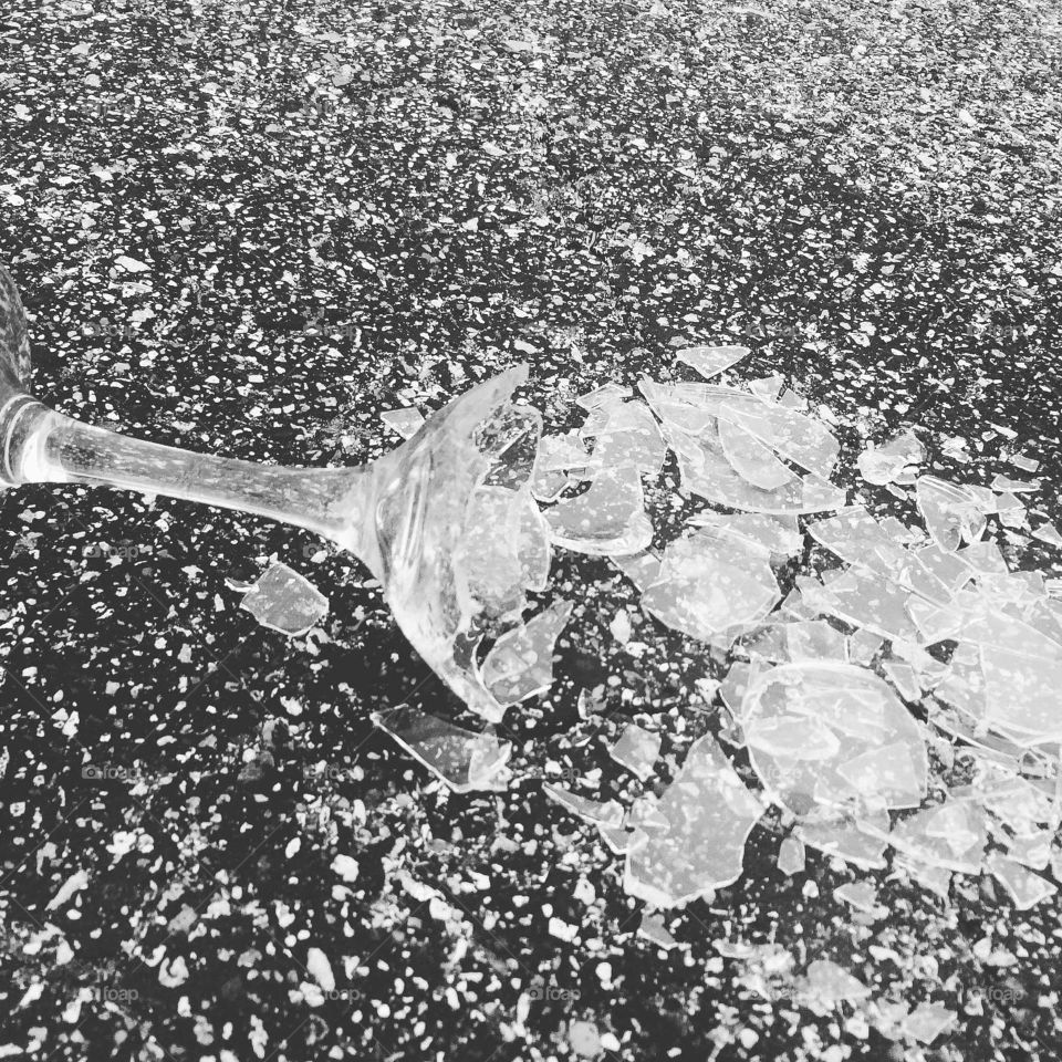Broken glass