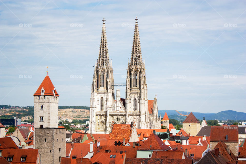 Regensburg rooftops