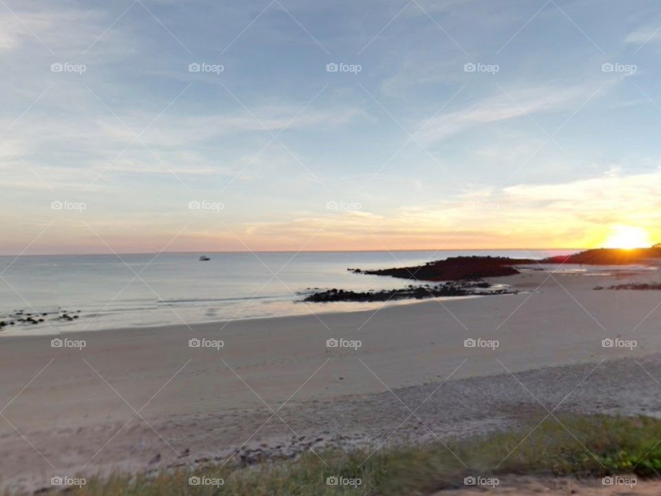 sunset in Аustralia