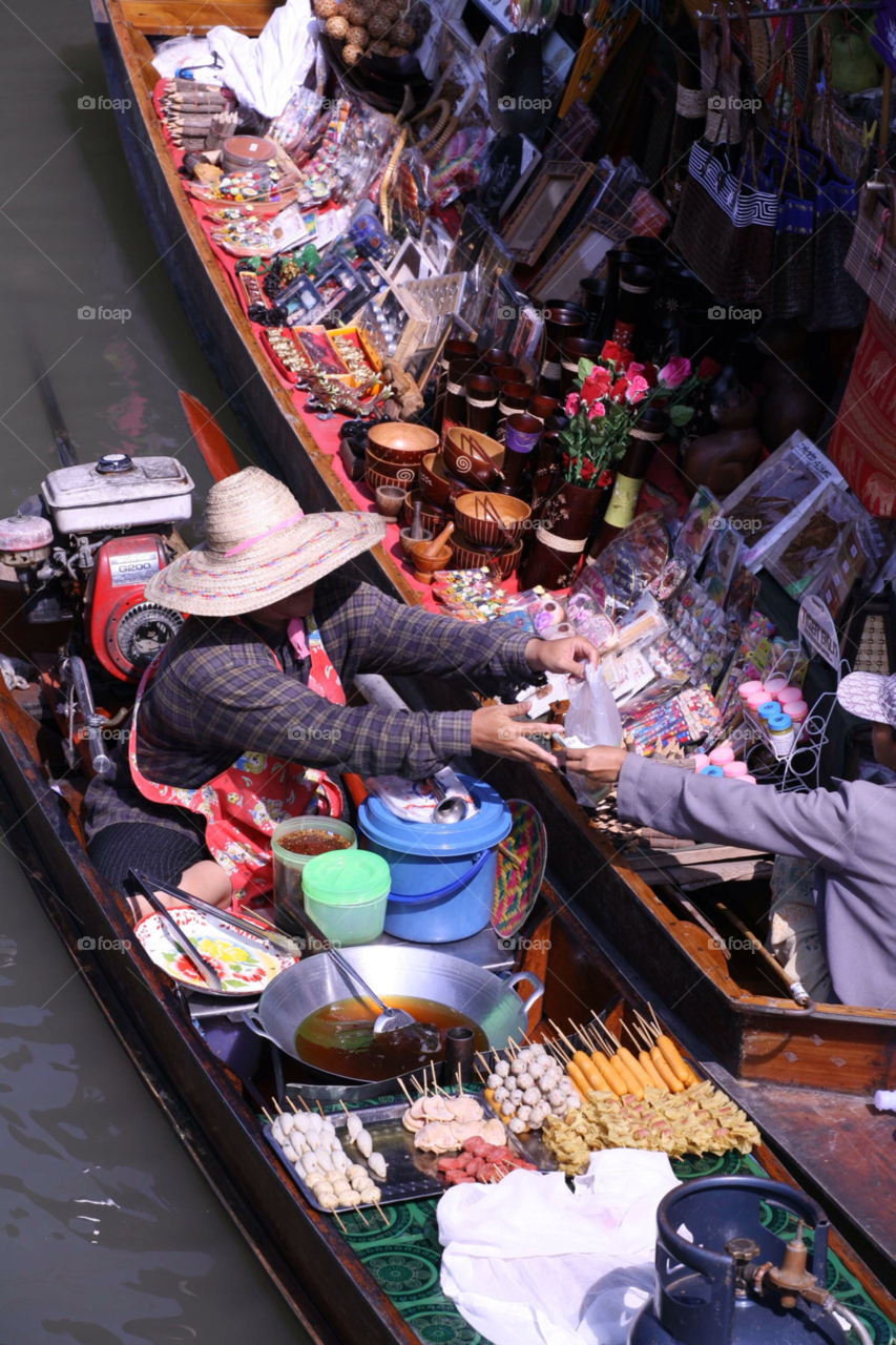 food boats bangkok thailand by paulcowell