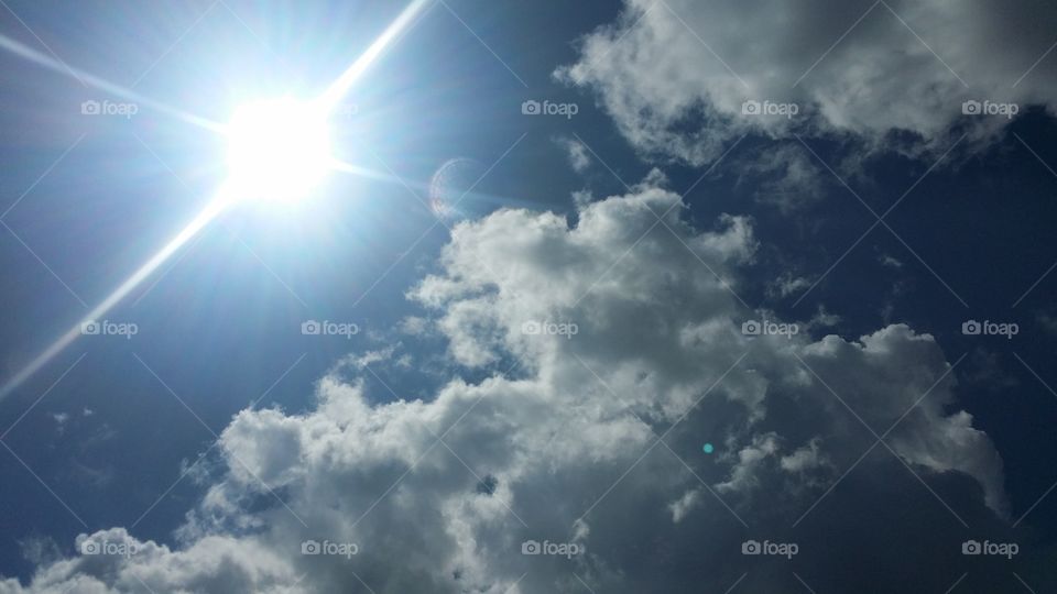 sun and clouds