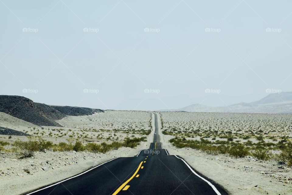 The 190 road thru death valley. It was 49° degrees out here..