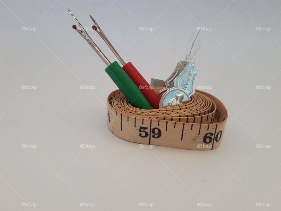 meter as part of a sewing tool