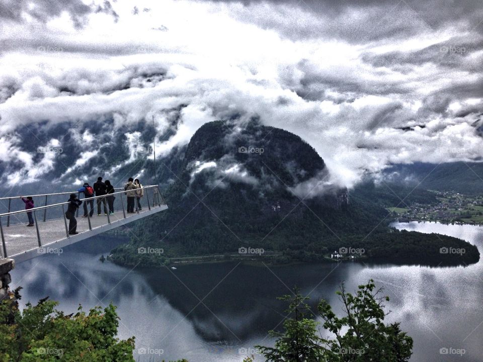 Skywalk Hallstatt. Hallstatt, Austria