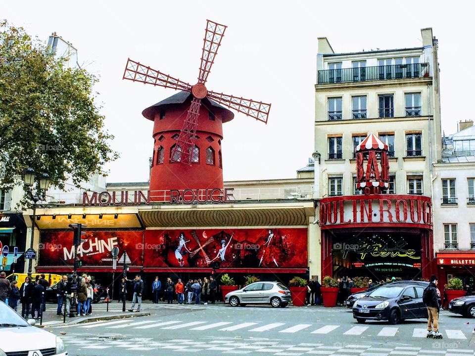 Moulin Rouge, Paris, France