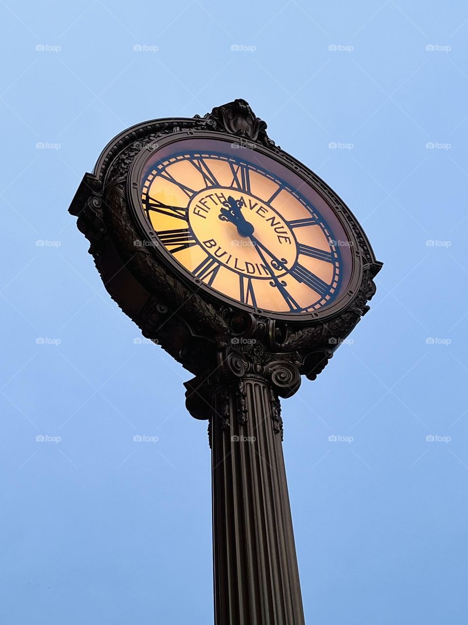 Fifth Avenue Clock