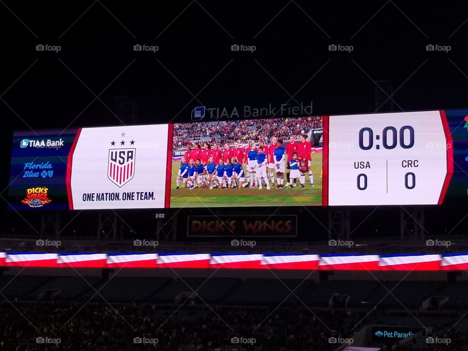 USA vs. Costa Rica @ TIAA Field in Jax