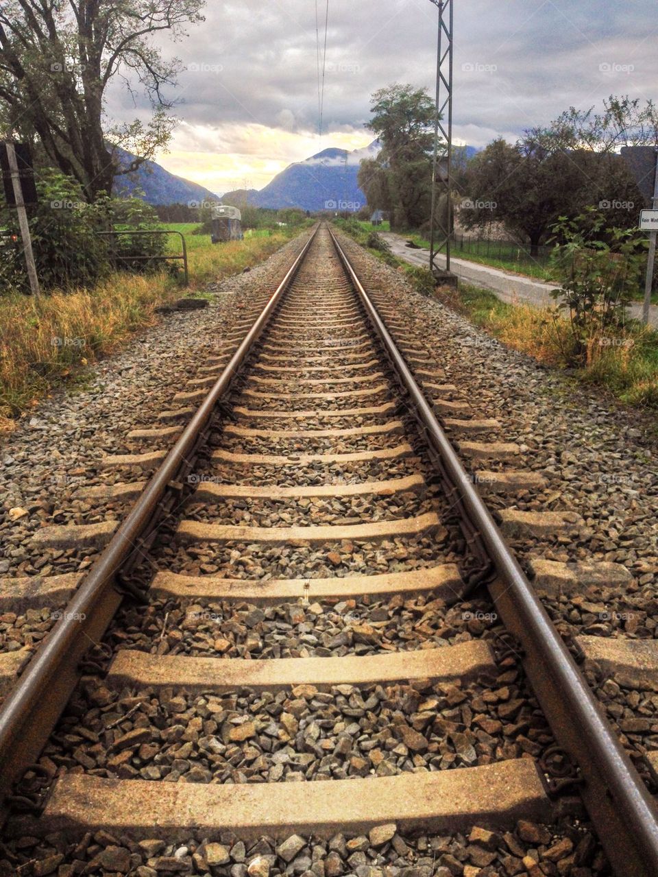 Train tracks in Bavaria