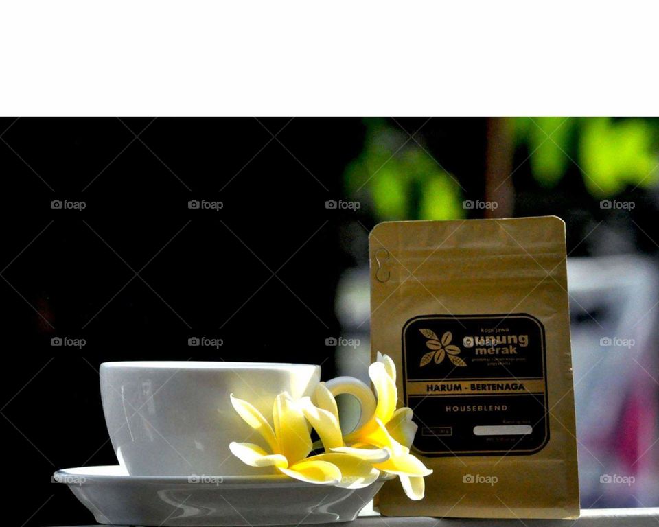 --Morning with a cup of coffee....