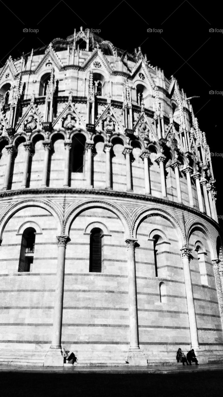 baptistery in Pisa (italy)