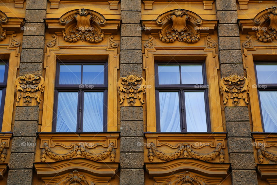 Golden windows