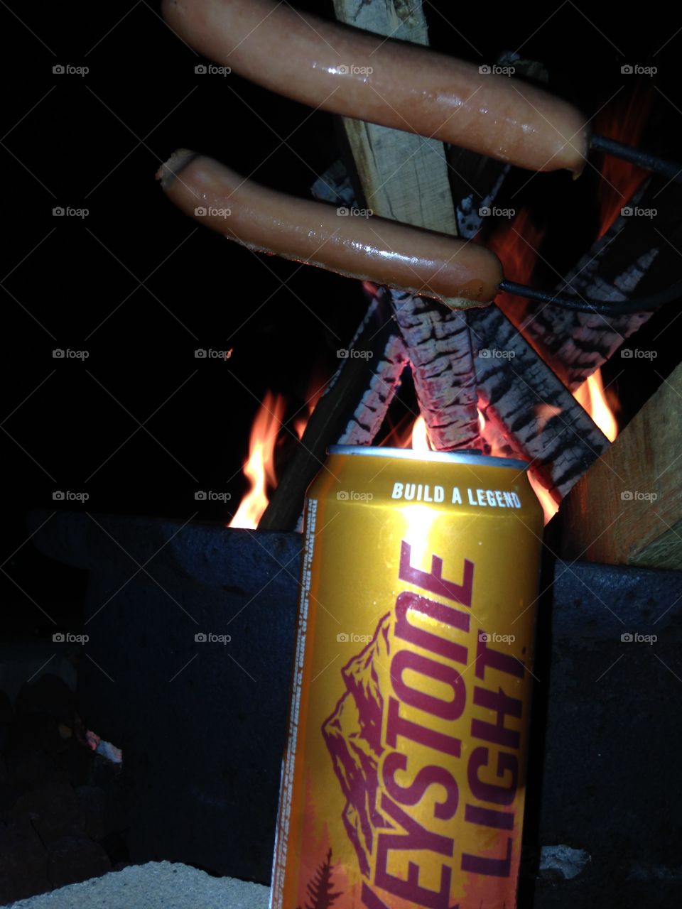 Campfire beer