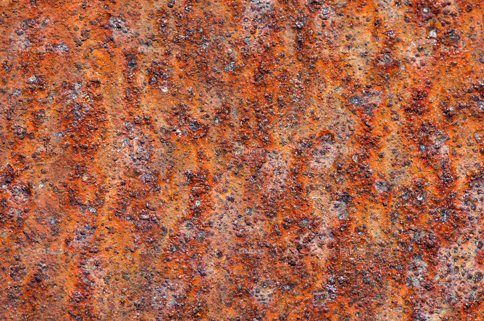 Old rusted metal surface, background