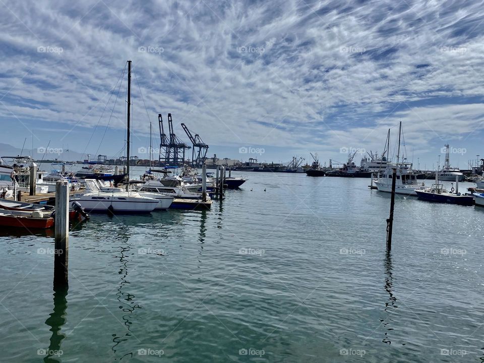 a landscape, a jump an eye visit