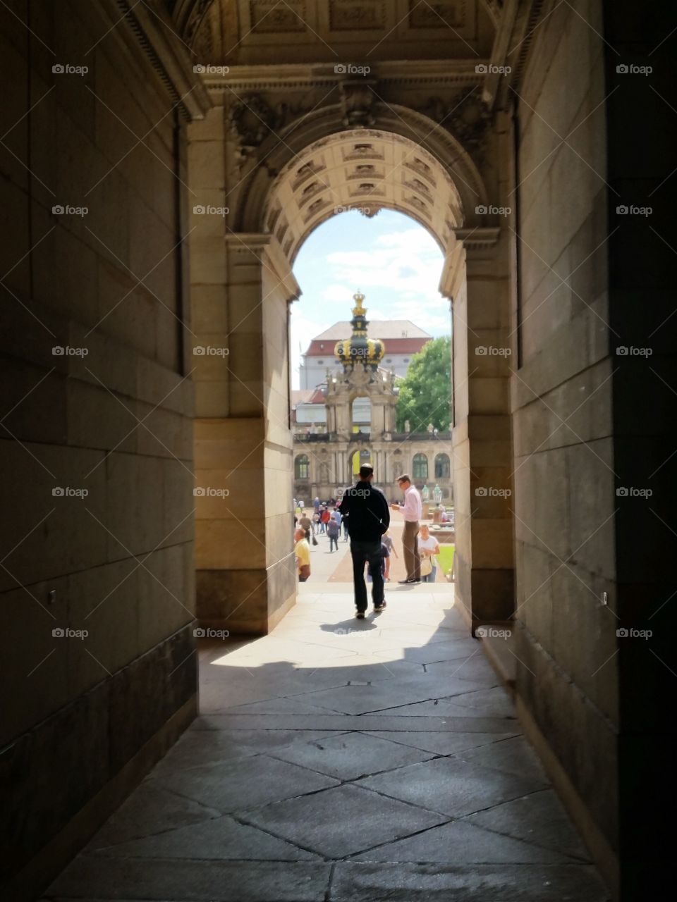 Architecture, Street, People, Building, Arch