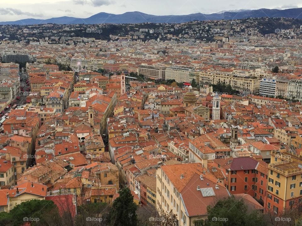 View of Nice, France
