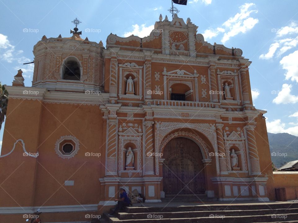 Church in Antigua Guatemala 