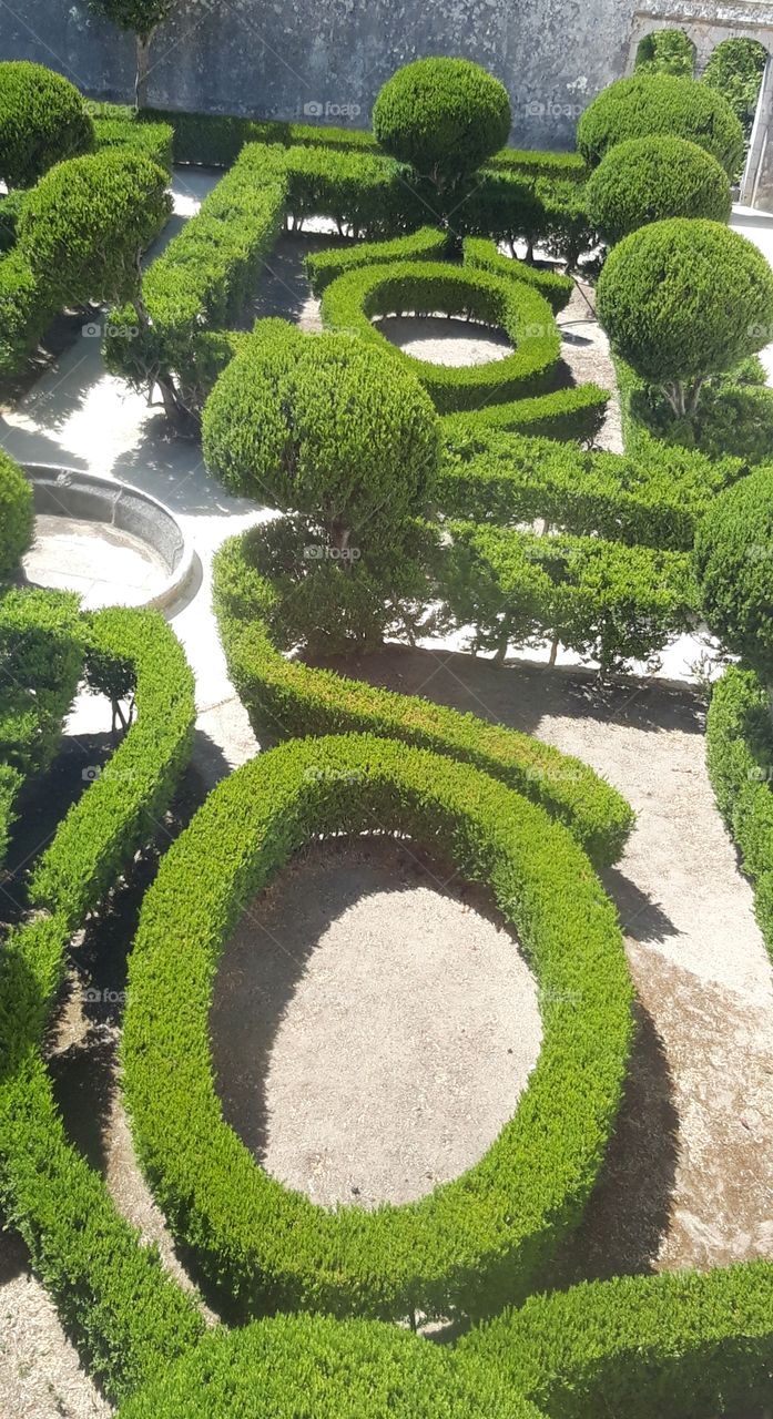 principe garden in Sintra royal palace