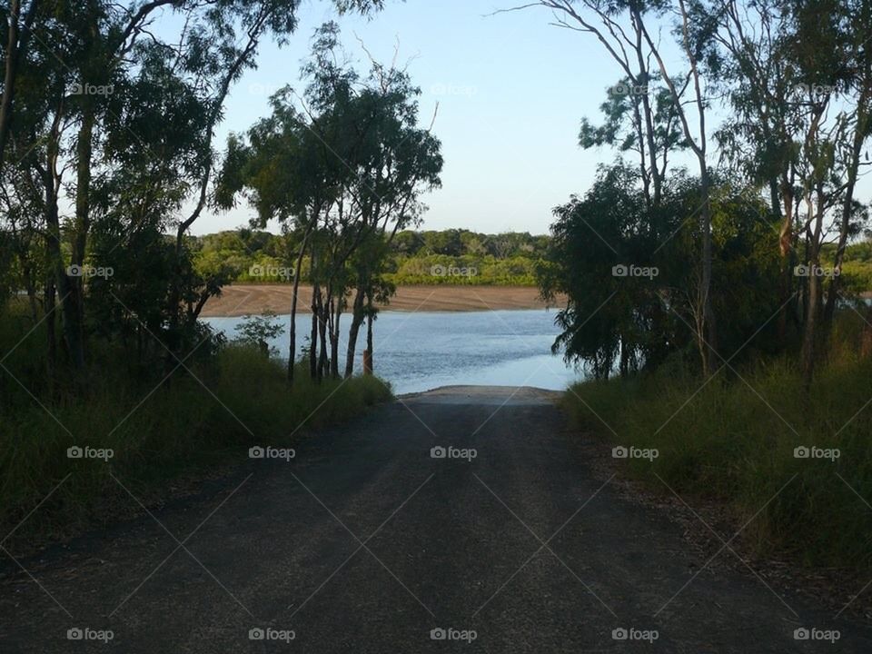 Bush Boat Ramp to Creek