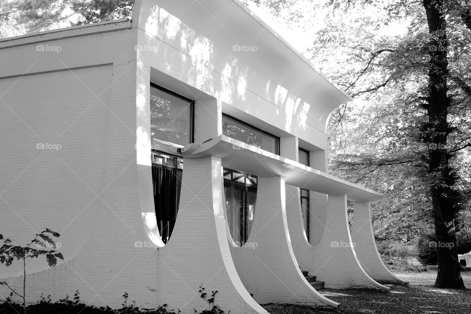 Museum in Middelheim park in Antwerp