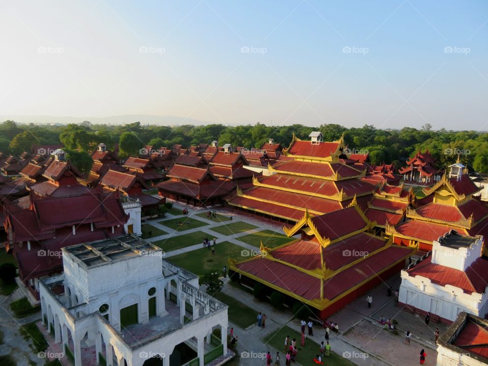 royal palace in Mandalay