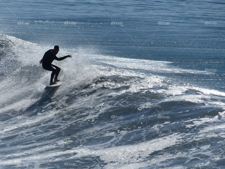 Surfer silhouette #12