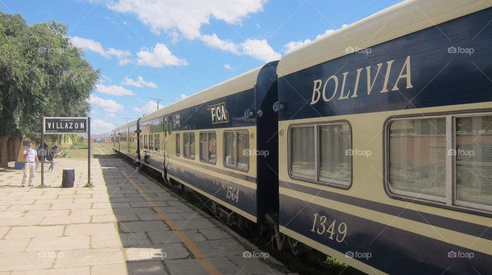 Bolivian train