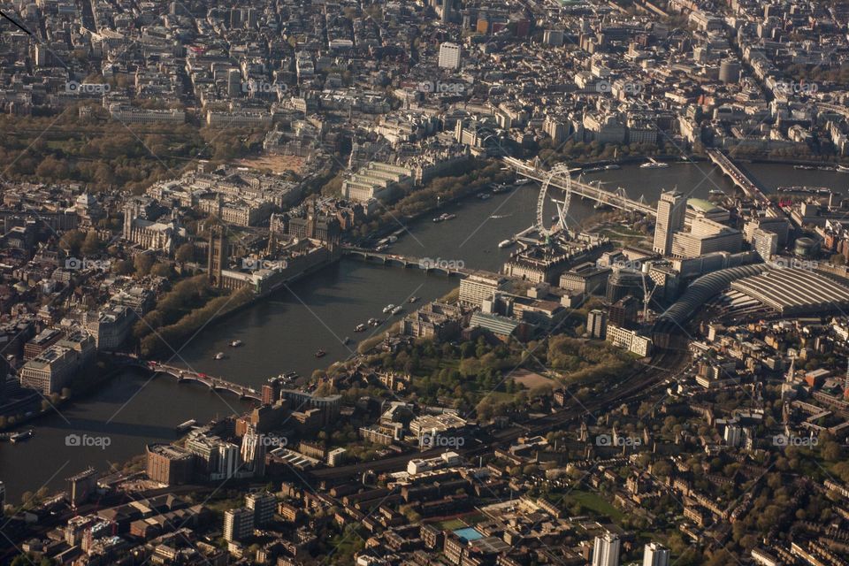 London City from above 