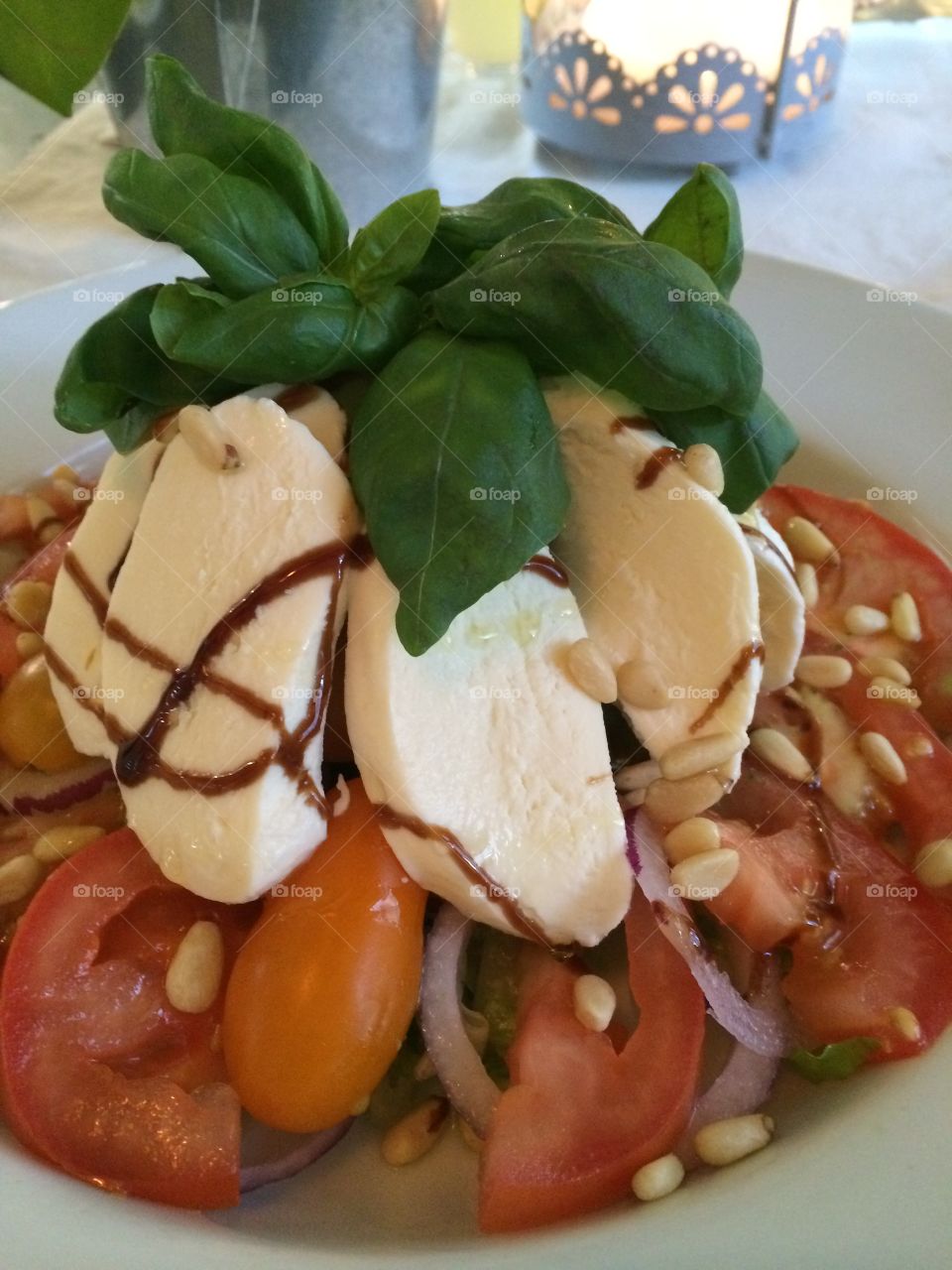 Mozzarella sallad