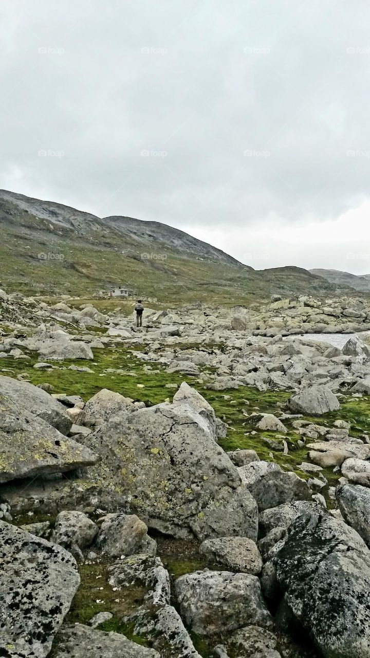 The rough nature in Norway