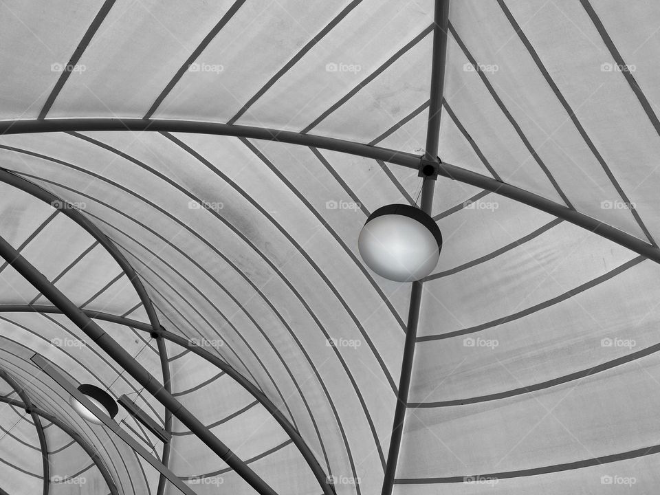 Curved ceiling domes