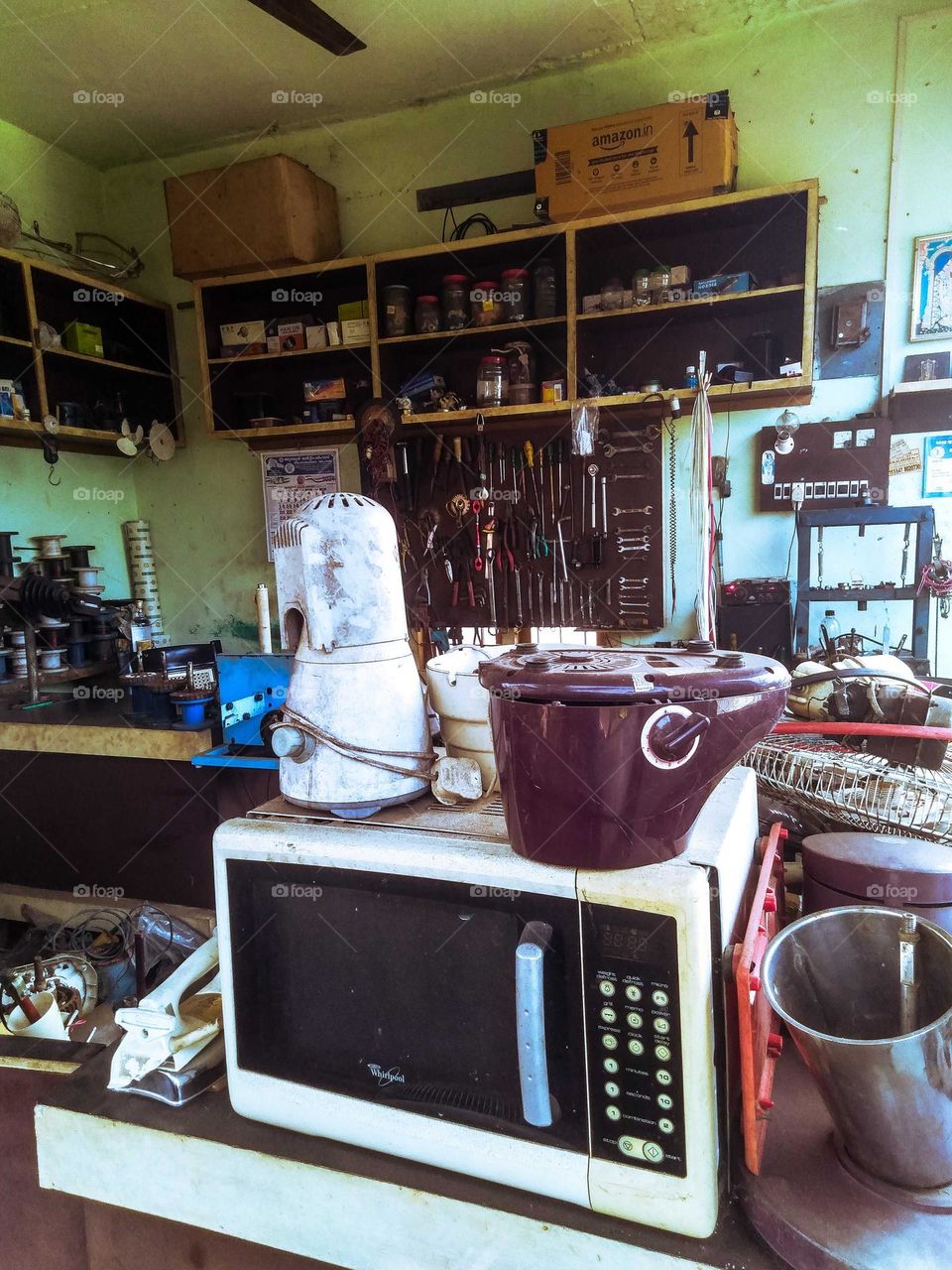 If you have any damaged items, feel free to bring them, we will make them like this