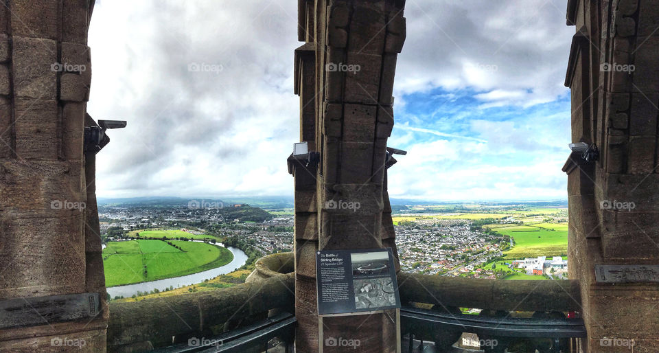 The Crown of the Wallace Monument 