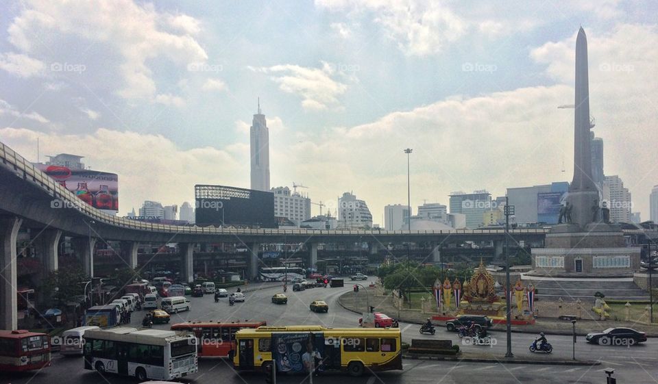 Bangkok traffic 