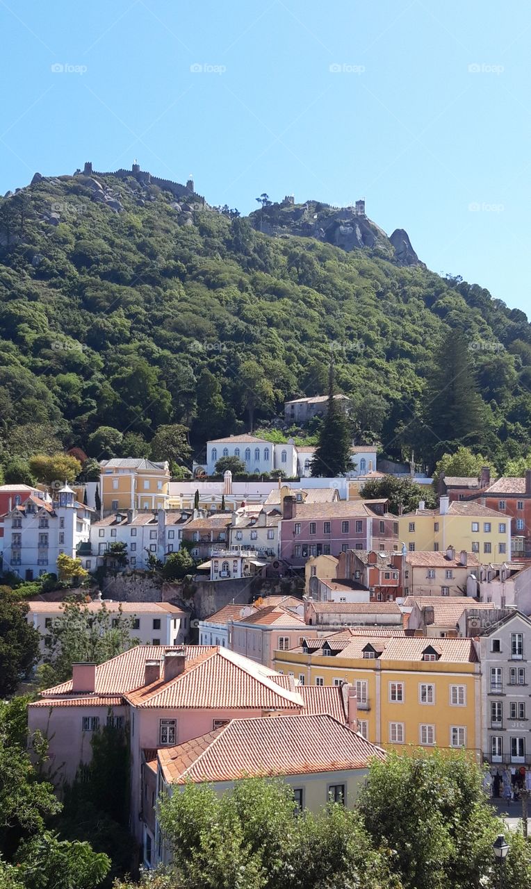 view of Sintra Portugal