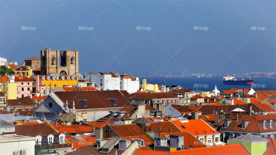 city roofs