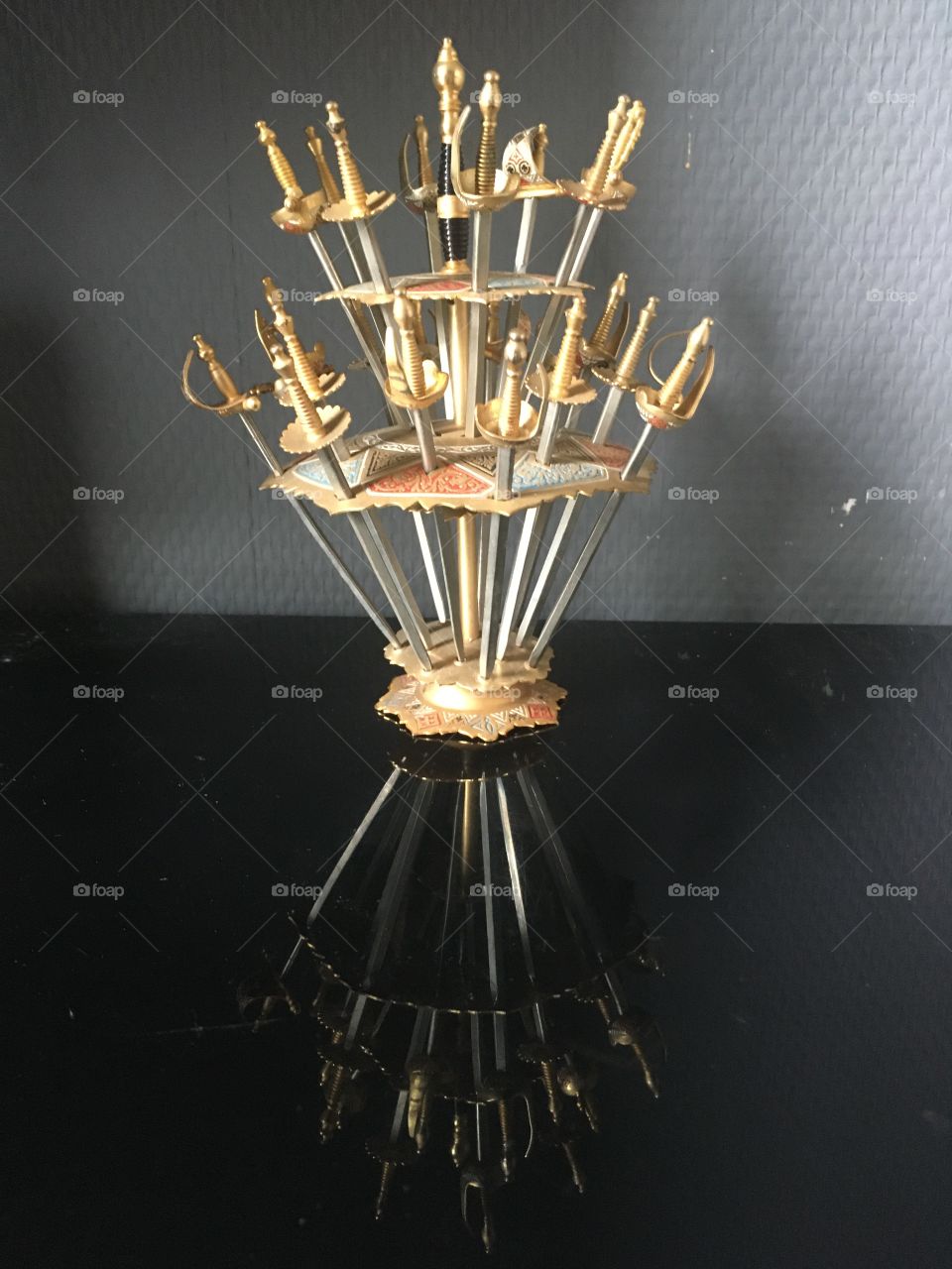 Vintage Toledo cocktail prickers 